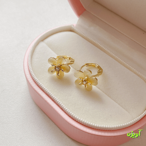 گوشواره طرح گل کد 1001