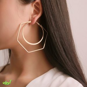 گوشواره سایز بزرگ کد 1024