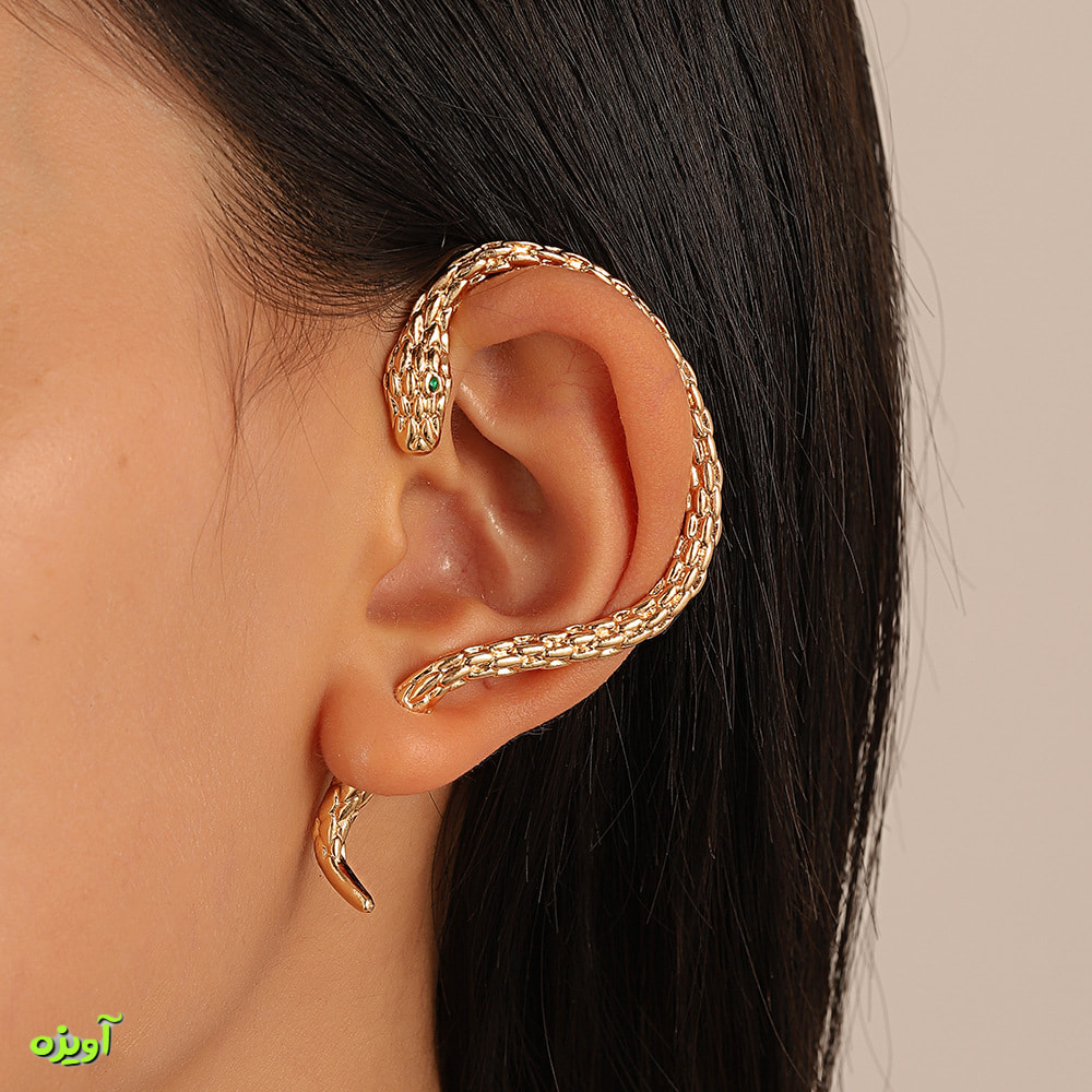 گوشواره مار گوش چپ کد 1028
