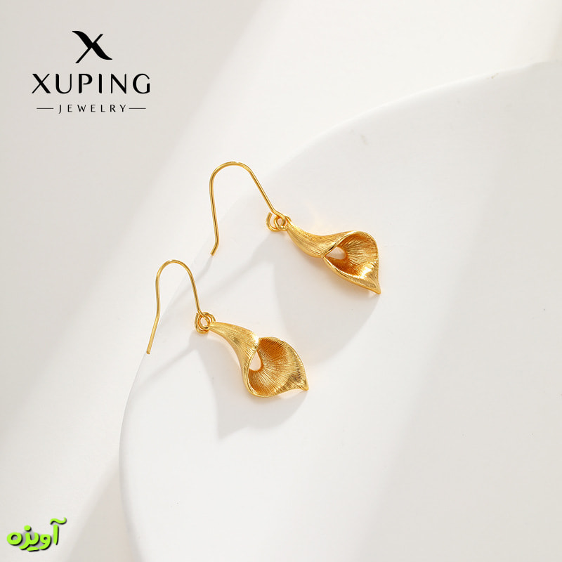 گوشواره ژوپینگ طرح گل کد 11006