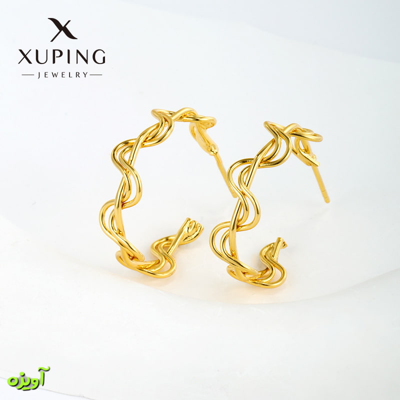 گوشواره مارپیچ ژوپینگ کد 11012