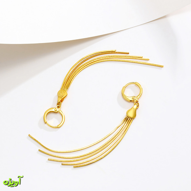 گوشواره طرح جدید ژوپینگ کد 11016