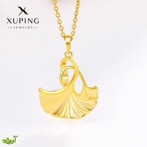 آویز گردنبند برگی ژوپینگ کد 15002