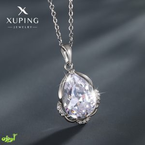 آویز گردنبند کریستال بزرگ ژوپینگ کد 15005