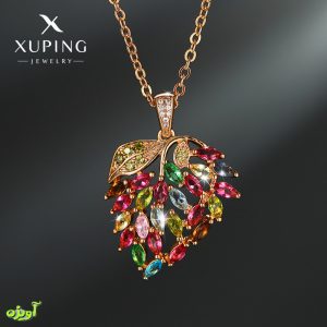 آویز گردنبند توت فرنگی ژوپینگ کد 15006