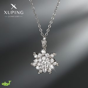 آویز گردنبند دانه برف ژوپینگ کد 15007