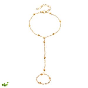 دستبند انگشتری ساده کد 3010