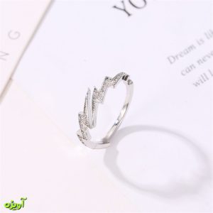 انگشتر مدل صاعقه کد 4010