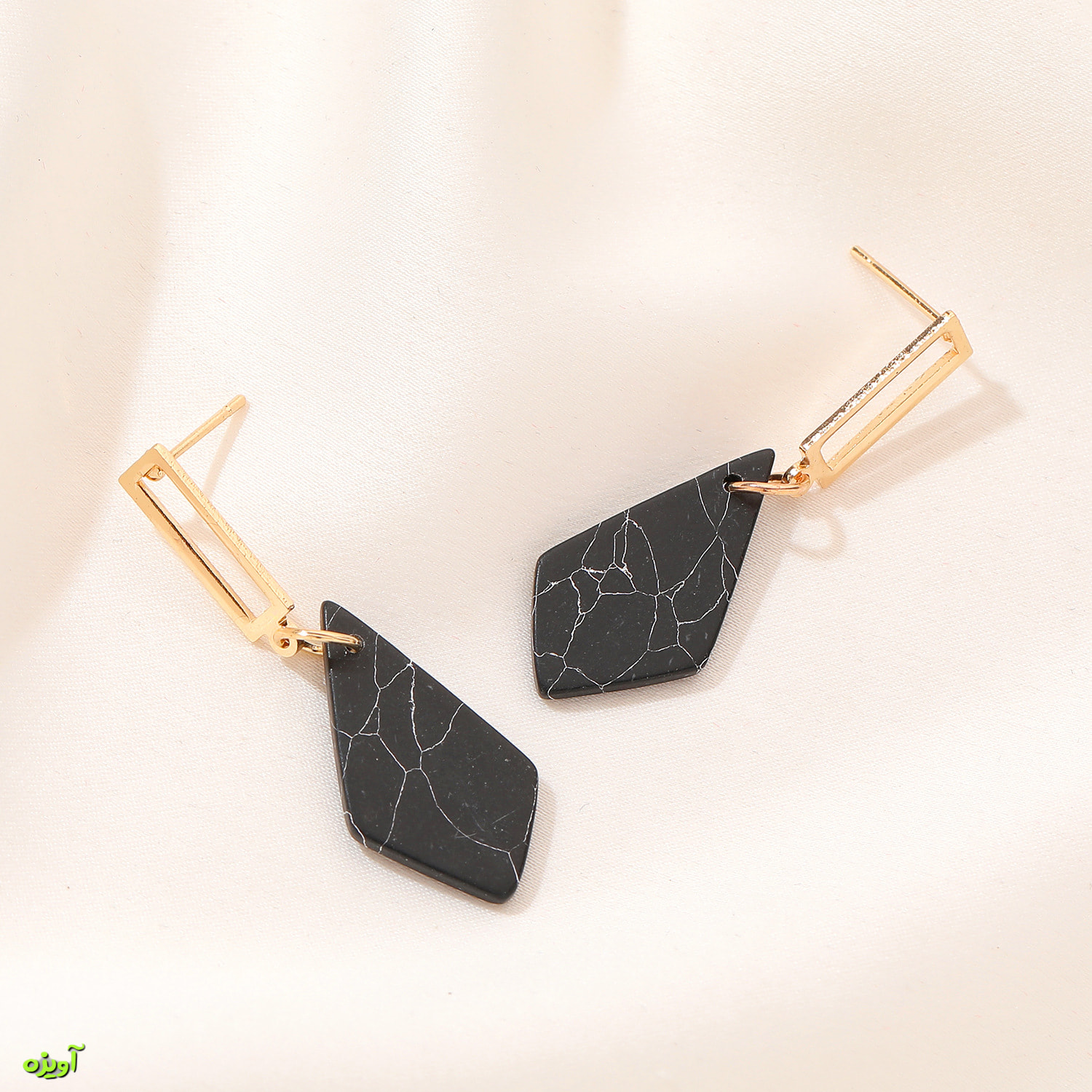 گوشواره طرح سنگ کد 1040