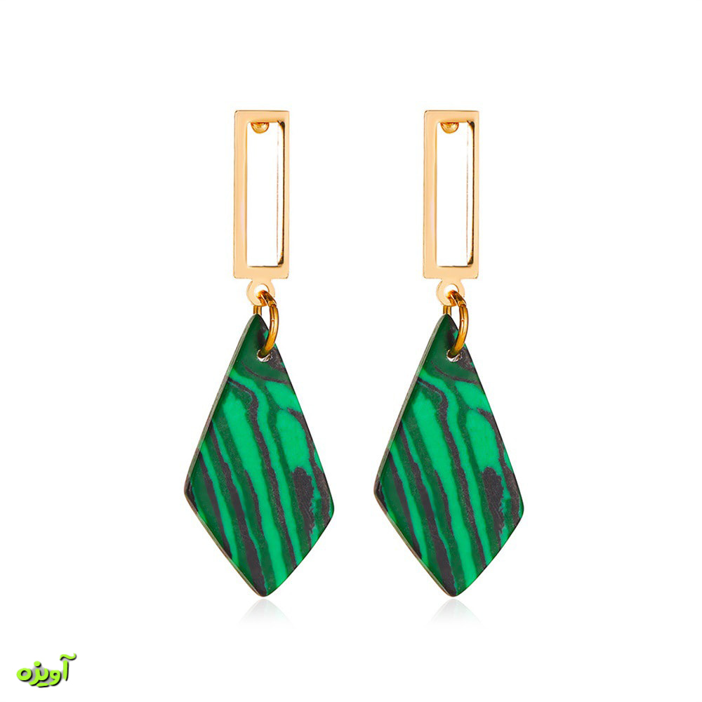 گوشواره طرح سنگ کد 1040