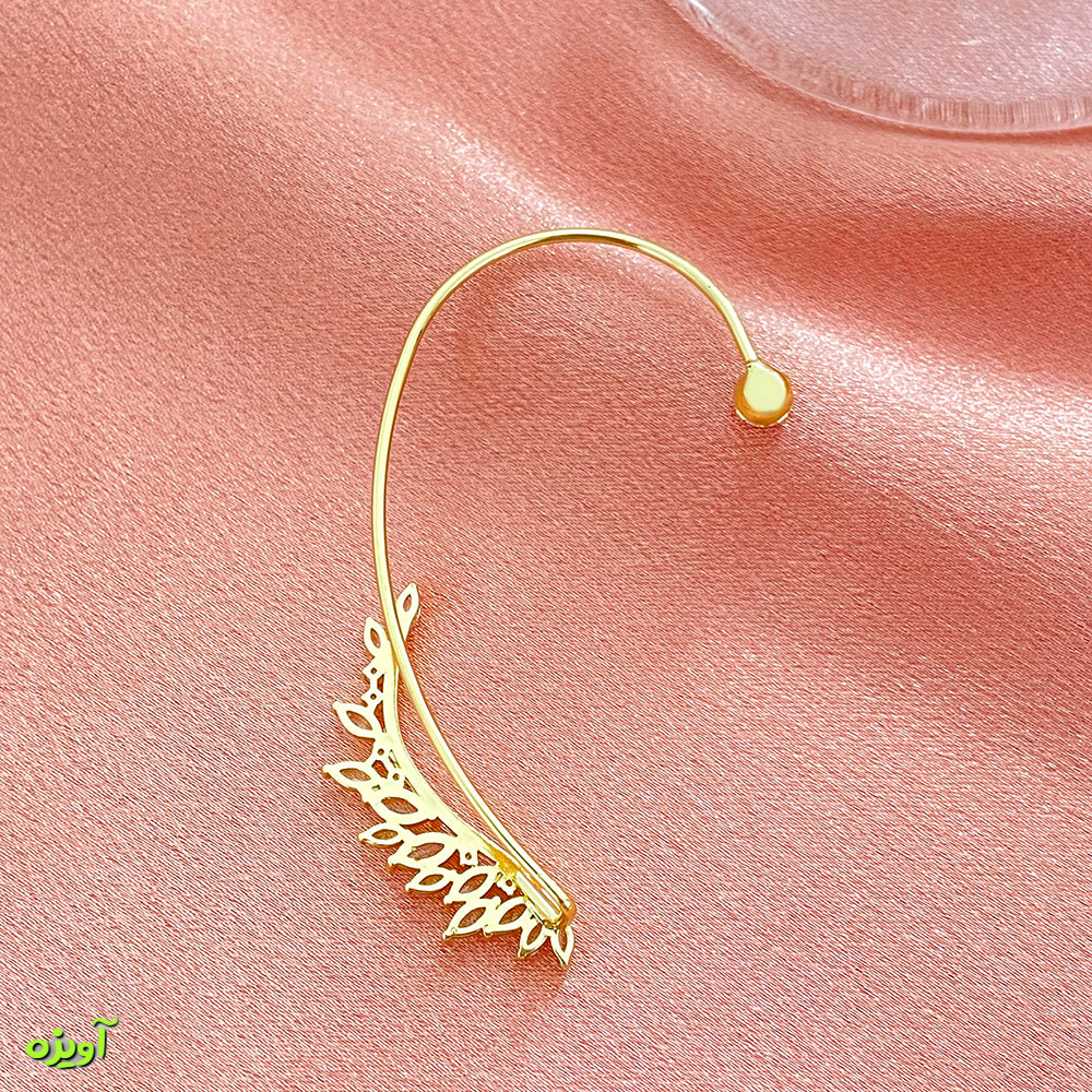 گوشواره ایرکاف کریستالی گوش چپ کد 1050