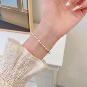 دستبند ریز مروارید کد 3012