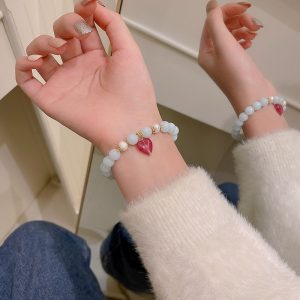 دستبند کشی قلب قرمز کد 3013
