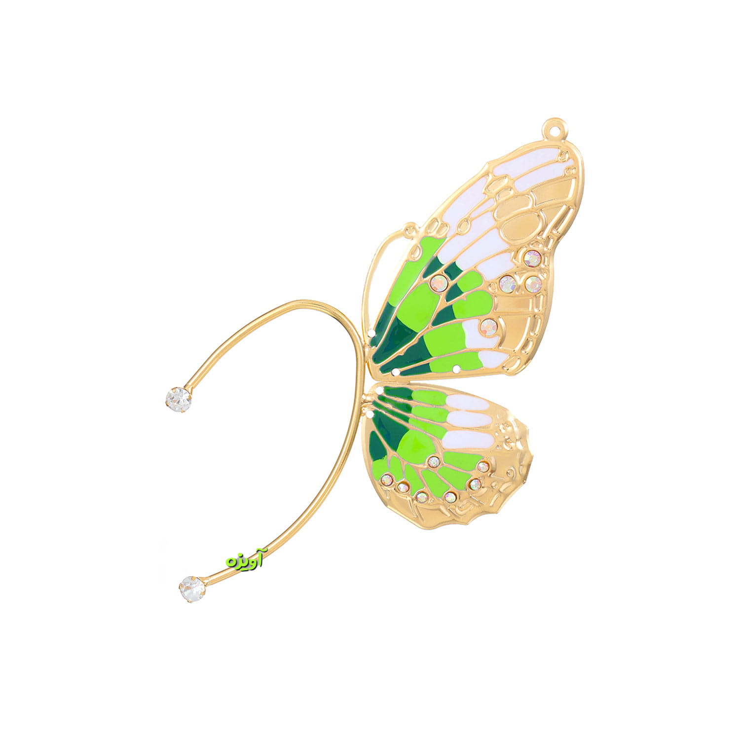 گوشواره ایرکاف پروانه گوش چپ کد 1069
