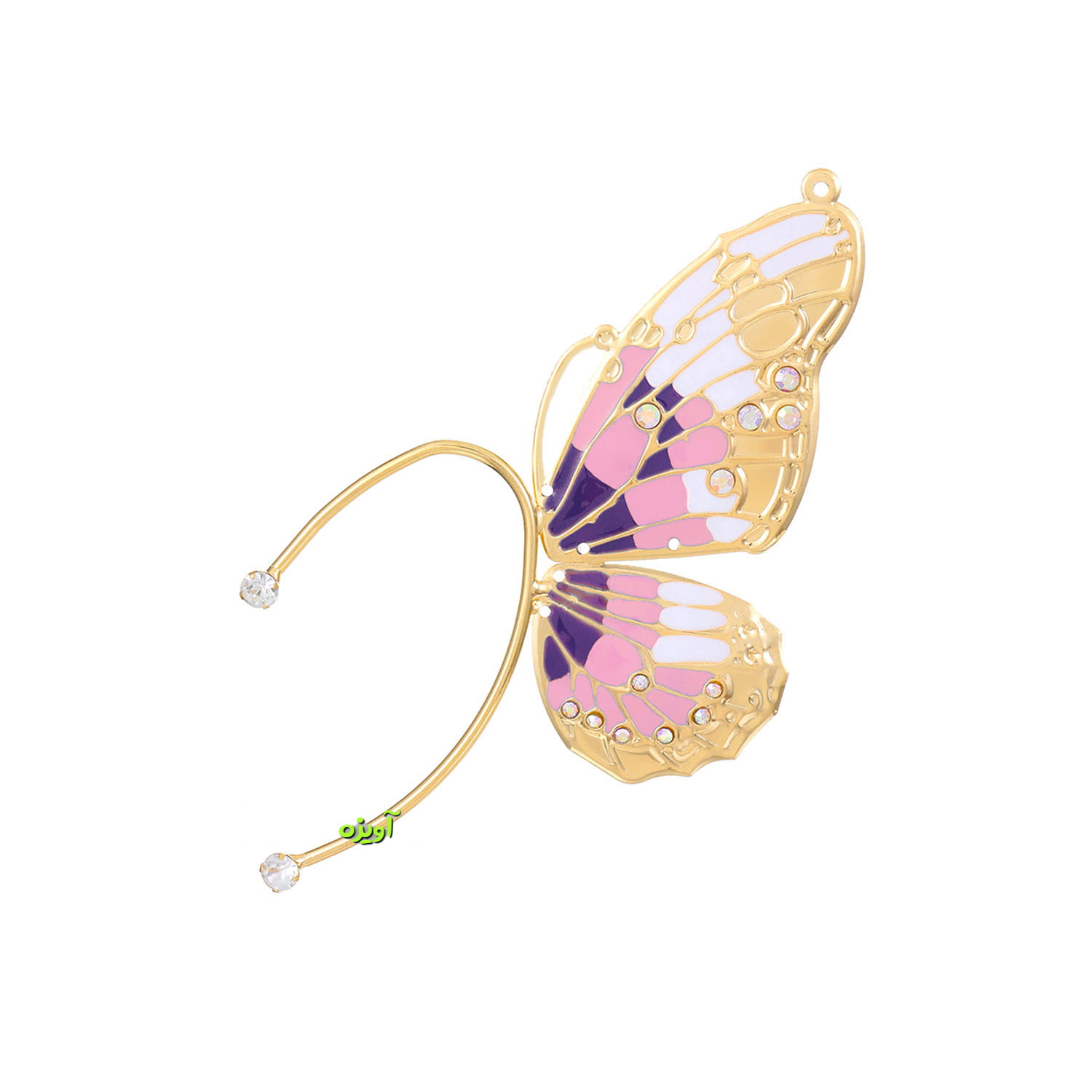 گوشواره ایرکاف پروانه گوش چپ کد 1069