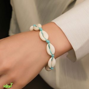 دستبند صدفی کد 3019