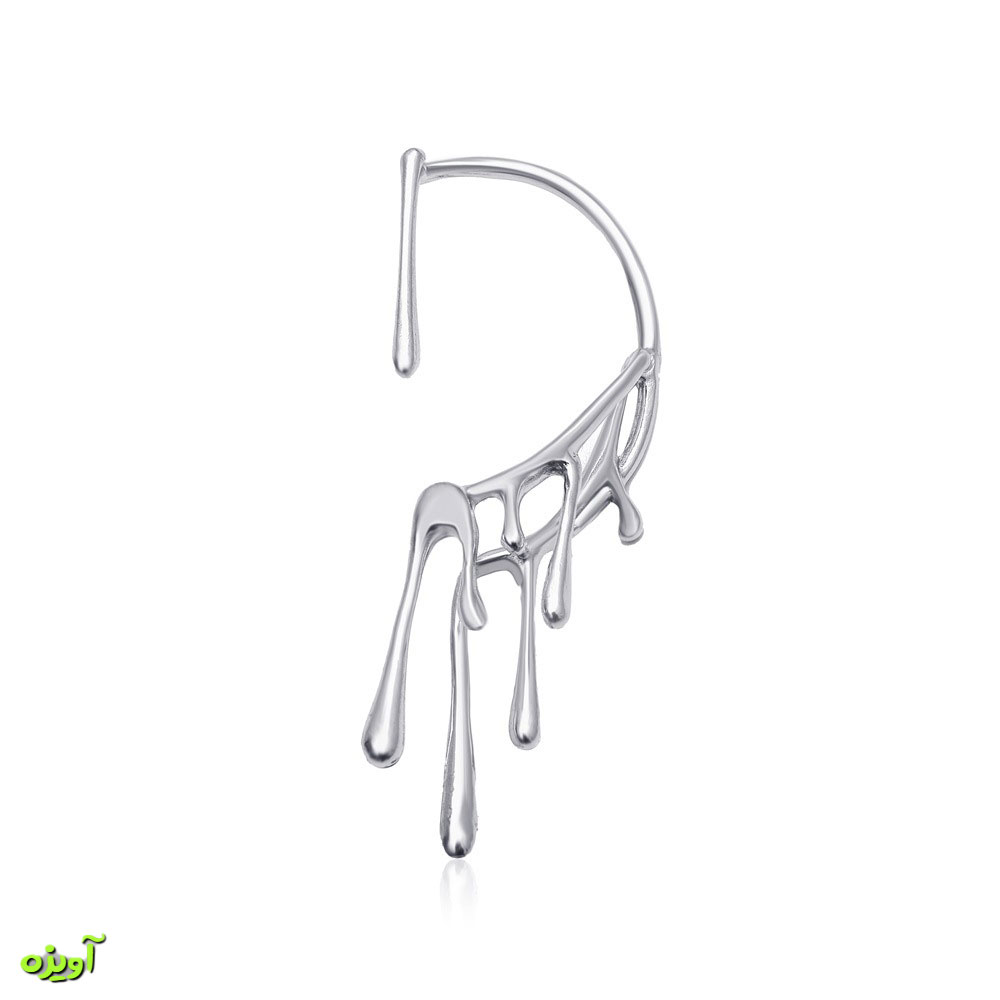 گوشواره ایرکاف شمعی گوش چپ کد 1073