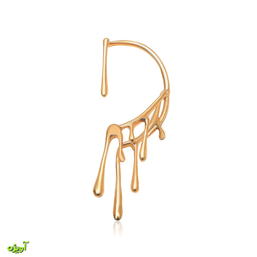 گوشواره ایرکاف شمعی گوش چپ کد 1073