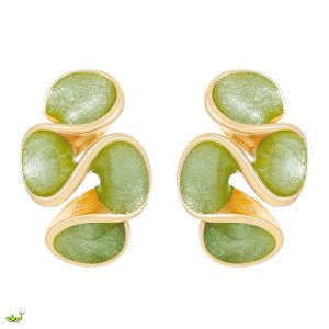 گوشواره پیچ پیچی رنگی کد 1079